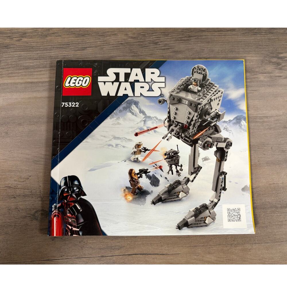 LEGO Star Wars‎ Hoth AT-ST 75322 Instructional Manual Book ONLY